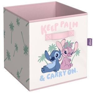 Disney 27 x 27 x 28cm Pink Stitch Compact Cube Insert