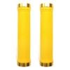 Trigram Lock-on Bike Grips Kraton Rubber 130mm with 2 side lock rings Gold
