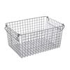 Ezy Storage Large Stainless Steel Wire Basket 