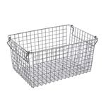 Ezy Storage Large Stainless Steel Wire Basket 