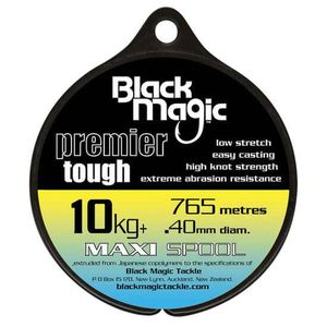 Black Magic Premier Tough Monofilament Fishing Line 10kg+ (800m)