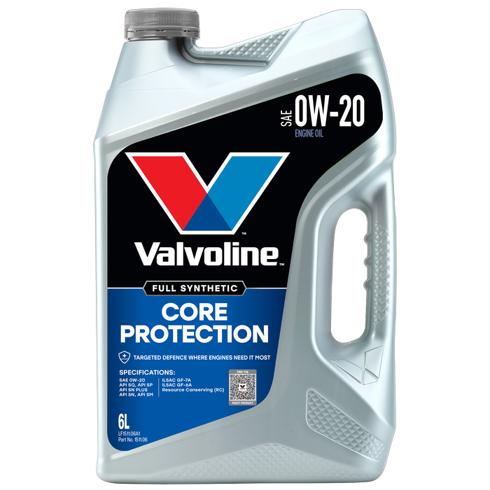 Valvoline 6L 0W-20 Core Protection