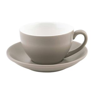 Bevande Large Cappuccino Cup Stone 280ml 6 Pack Ceramic Drinkware Coffee Cup Tableware