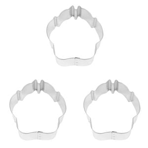9pc R&M Stainless Steel Dog Cookie Cutter Set - Silver