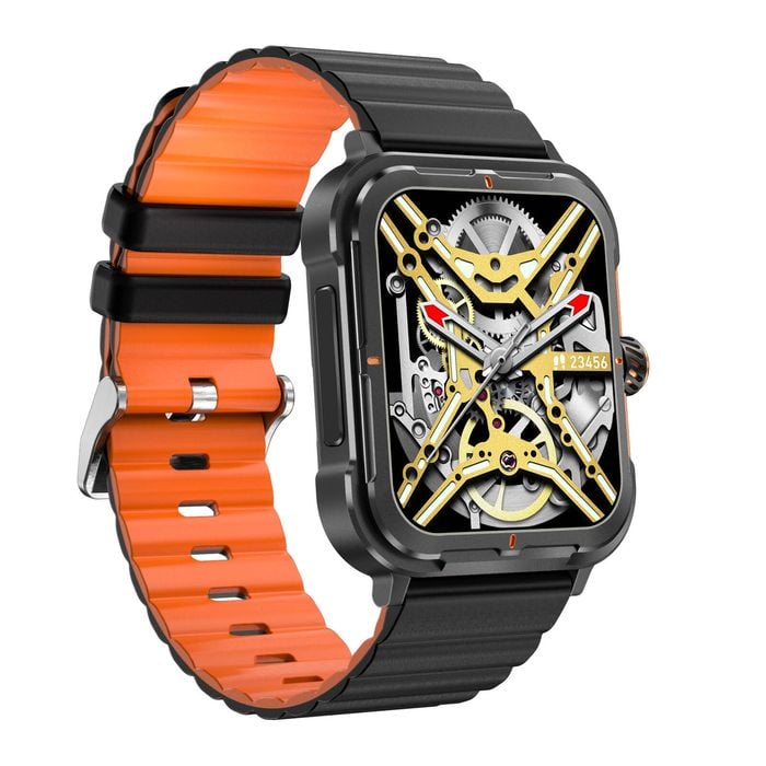 TODO Bluetooth Smart Watch Monitor Heart Rate Bpm Blood Pressure - Black