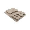 Surface Gard 19 - 108mm Beige 33 Piece Multi Felt Pack