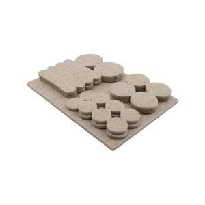 Surface Gard 19 - 108mm Beige 33 Piece Multi Felt Pack