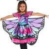 Pretty Pink And Purple Butterfly Girls Costume - 3-4