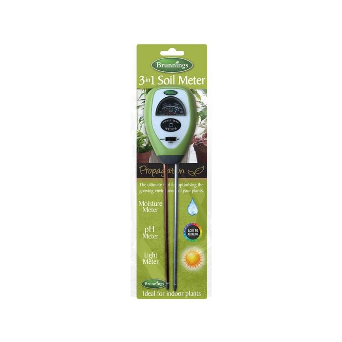 Brunnings 3 in 1 Soil Meter