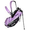 Ram Golf Ladies Fx Lightweight Golf Stand Carry Bag - Lilac/white