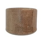 Crafted 80mm x 5m Natural Burlap