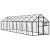 vidaXL Aviary Anthracite 1.79x8x1.85 m Aluminium