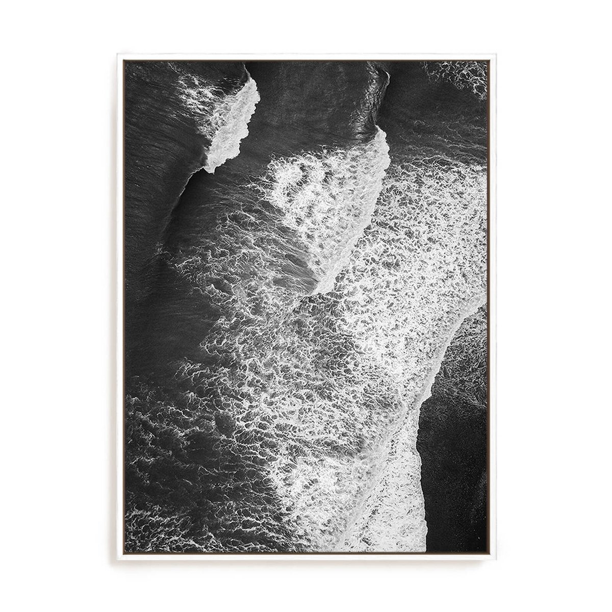 Artey | From Above 7 - Framed Canvas - White Frame - 60 x 80cm ...