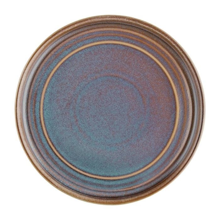 Olympia Cavolo Flat Round Plate Iridescent 180mm 6 Pack
