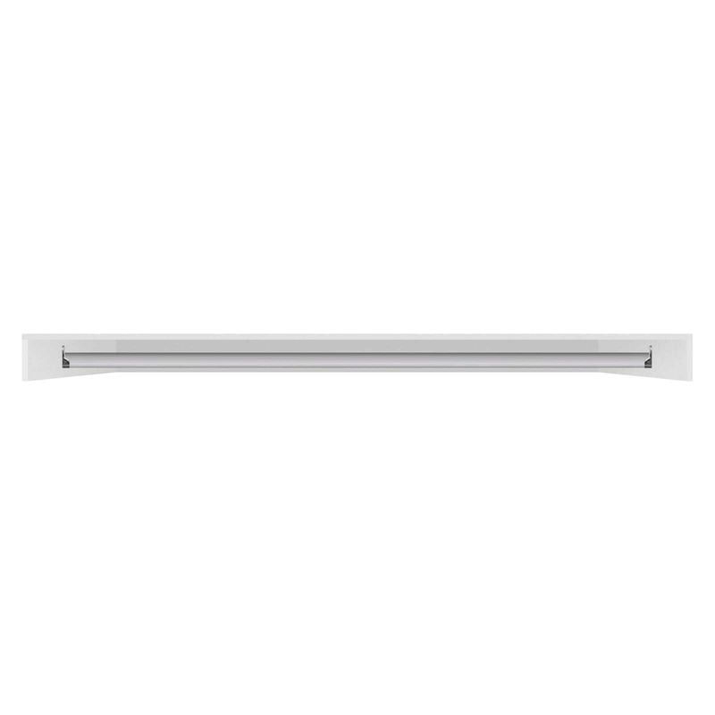 Lugna 2100 - 2400mm Crisp White Custom Hat Shelf