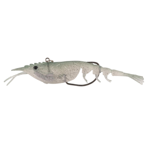 Berkley 2022 Shimma Shrimp Weedless 120mm Soft Vibe Fishing Lure Peppered Shrimp