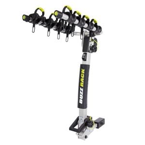 Buzzrack Buffalo H4 Hitch Mount 4-Bike Dual Arm Rack - Black