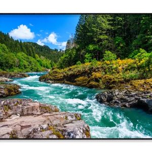 Nature Baths On the Katun River  Print 100% Australian Made 120x90cm  (Poster)