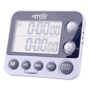 Appetito 100 Hour Dual Digital Timer