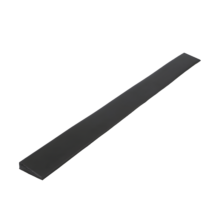 Heeve 1000 x 20 x 80mm Black Solid Rubber Ramp H0257