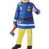 Deluxe Boys Fireman Sam Character Costume - 3-5
