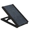 Advwin Dog Ramp 70cm Adjustable Height Wooden Pet Steps Stairs For Bed Sofa Car Foldable