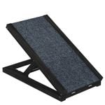 Advwin Dog Ramp 70cm Adjustable Height Wooden Pet Steps Stairs For Bed Sofa Car Foldable