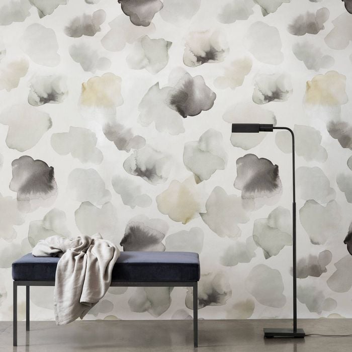 Wallpaper Trader Petals Pressed Wall Panel 130cm X 335cm, Green