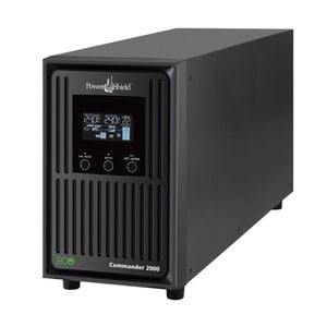 Powershield Commander 2000va / 1800w Line Interactive Pure Sine Wave Tower Ups With Avr. Telephone / Modem / Lan Surge Protectio