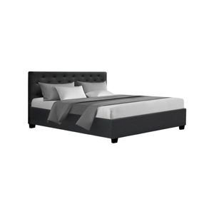 Artiss Fabric Bed Frame Queen Gas Lift Beds Base