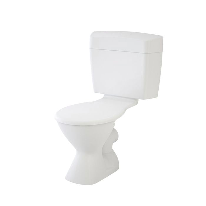 Caroma P Trap Uniset II Toilet Suite