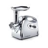 EUROCHEF Electric Meat Grinder, Stainless Steel Mincer Sausage Filler Kibbe Maker, Silver