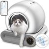 Advwin Self Cleaning Cat Litter Box + 75 Count Cat Litter Box Liners