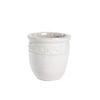 Northcote Pottery 20cm White Studded Pot - 200mm