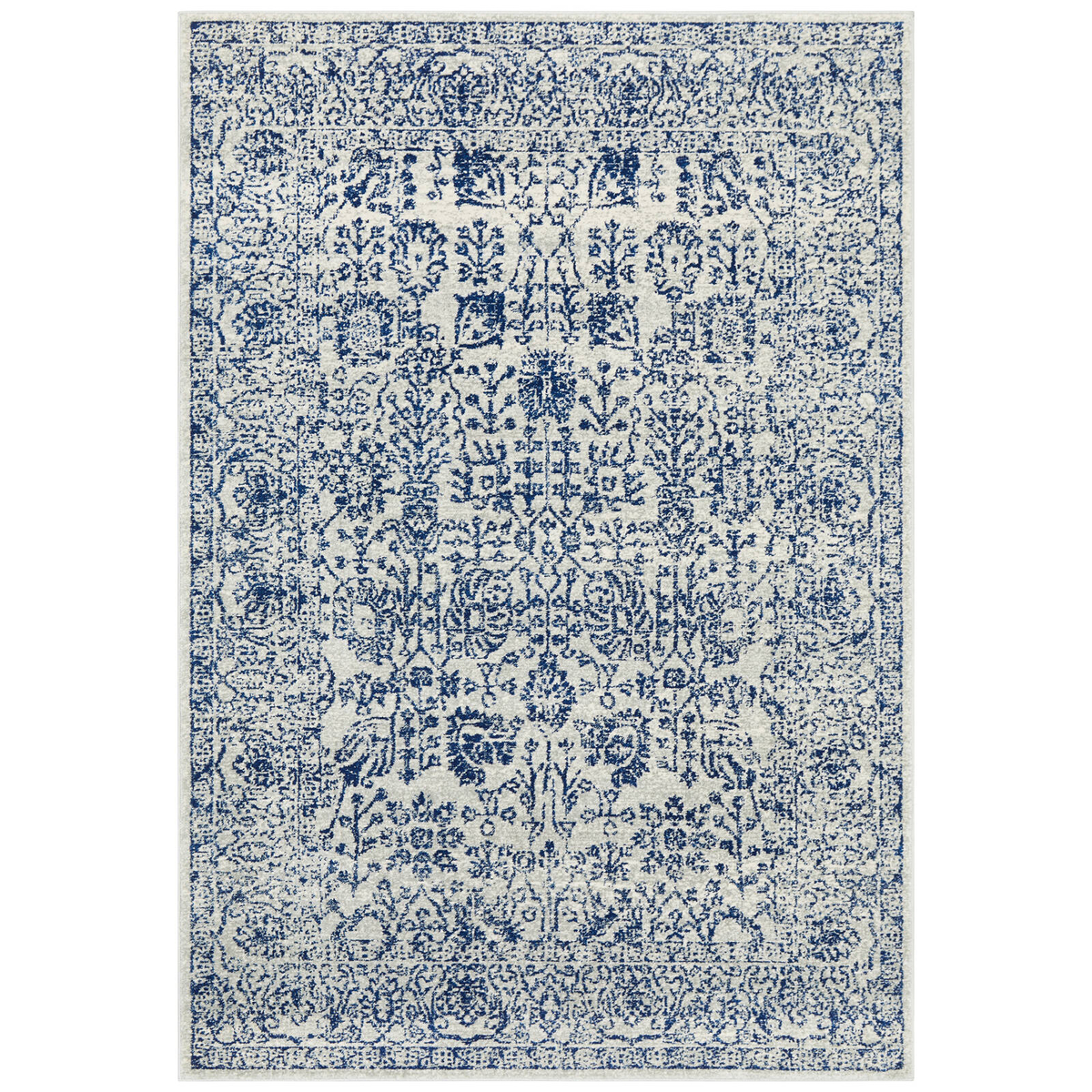 Sense 256 Blue 400X300Cm Rug - Bunnings Australia