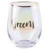 Groom Stemless Wine Rose Gold 600 ml Drinking Cup