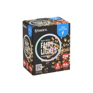 Lytworx Warm White Low Voltage Fairy Lights - 250 Pack