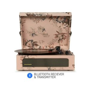 Crosley Voyager Bluetooth Portable Turntable - Floral