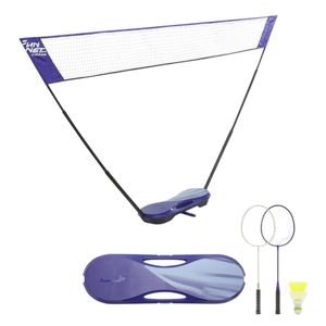 Decathlon - Badminton Net  Fun Set 3 Meter Royal Blue - One Size