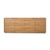 Japandi 220cm Buffet Table Natural Oak