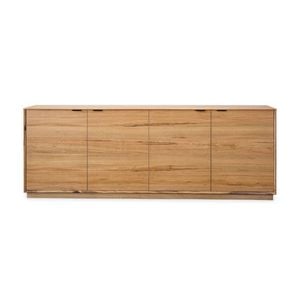 Japandi 220cm Buffet Table Natural Oak