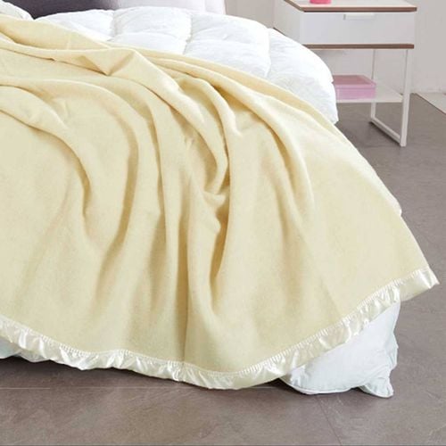Alastairs Australian Merino Wool Blanket Cream King Bunnings Australia