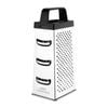Nisbets Essentials Box Grater Stainless Steel 4 Sided Commercial Kitchen Tool 230mm