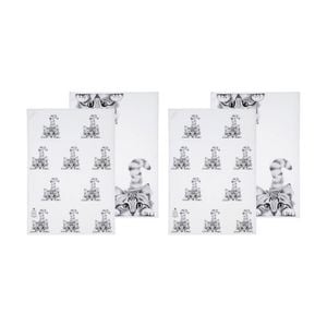 2x 2pc Ashdene Chester The Cat Kitchen Tea Towel Set Animal Art