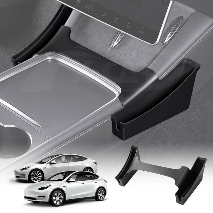Center Console Side Tray Storage Box for Tesla Model 3 2017-2023 and Model Y 2021-2025