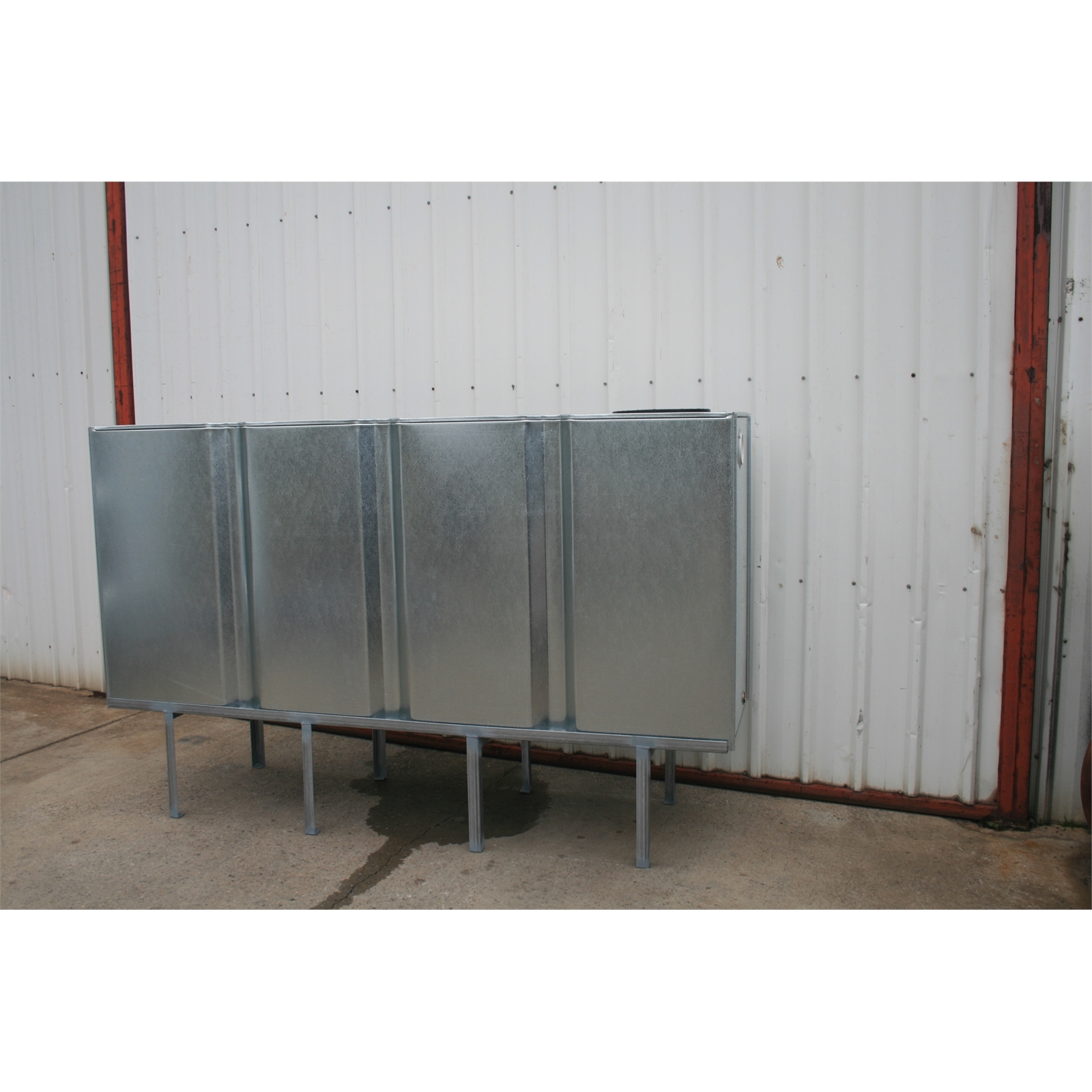 Taurus 1360L 4 Module Steel Slim Rainwater Tank - Silver 595mm x 1040mm product image