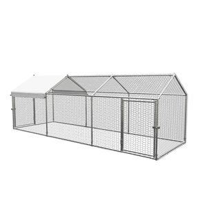 Alopet 3x1x1M Chicken Coop with Cover Poultry Cage Run Yard Pet Rabbit Hutch