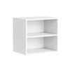 Kaboodle 500-599mm Sea Salt Customisable Deep Med Wall Open Shelf