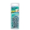 Zenith 5/32" x 25mm Zinc Plated Countersunk Head Bolt And Nut - 20 Pack