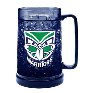 NRL Colour Freeze Mug - New Zealand Warriors - 500ML - Gel Freeze Drink Cup
